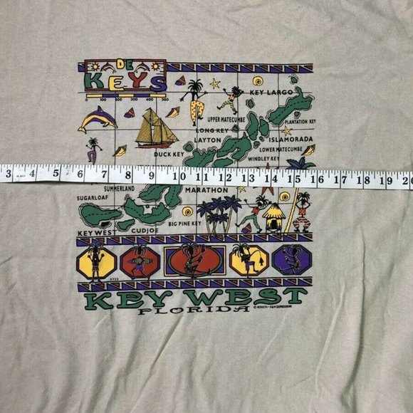 VINTAGE Florida Key West Shirt 1996 - Picture 7 of 7